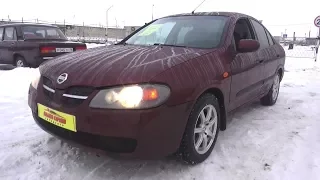 2003 Nissan Almera. Start Up, Engine, and In Depth Tour.