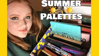 MY SUMMER PALETTES | AllyBrianne