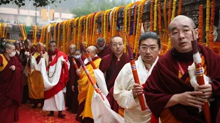 #H.H the 14th Dalai Lama visited the 35th Nyingma Monlam Chenmo at Bodhgaya,2024/01/18#