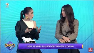 Bravo, ai stil! - Jurizarea Milenei, umbrita de ironiile dintre Carina si Andreea!