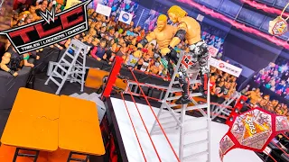 Edge vs Christian TLC Hardcore Championship Action Figure Match!