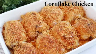 Easy Oven Baked Cornflake Chicken