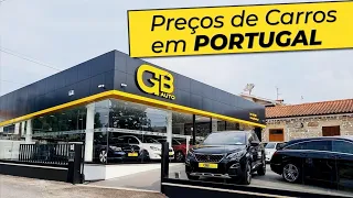 Preços de carros em Portugal! Vocês pediram e eu fui a mais uma loja do Grupo GTB Auto gravar preços