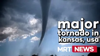 Devastating Tornado Rips Through Kansas, USA: Unprecedented Damage and Loss