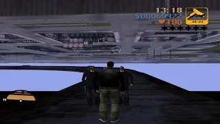 GTA III - Как попасть на крышу метро | How to get to the roof of the subway?