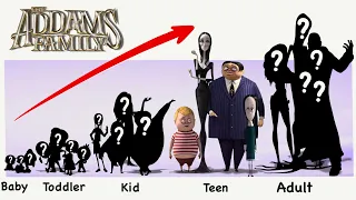 The Addams Family Glow Up Compilation | Cartoon WOW