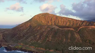 Видео с дрона, полет по лесам и горам под музыку.