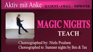 Magic nights - Niels Poulsen - teach and learn with Anke