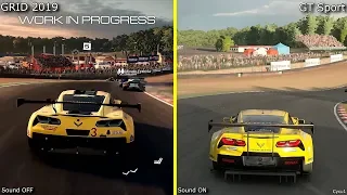 GRID 2019 vs Gran Turismo Sport - Brands Hatch Early Graphics Comparison