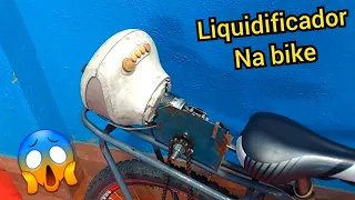 bike com motor de liquidificador