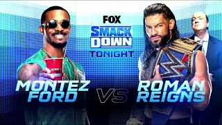 Roman Reigns Vs Montez Ford - WWE Smackdown 24/09/2021 (En Español)