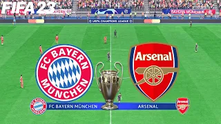 FIFA 23 | Bayern Munchen vs Arsenal - UEFA Champions League - PS5 Gameplay