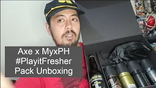 #AxePlayitFresher Unboxing