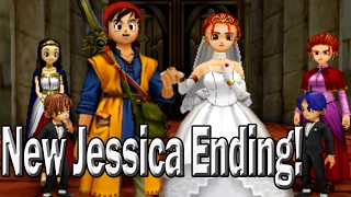 New Jessica Ending: Dragon Quest 8 3DS Hero and Jessica Marriage