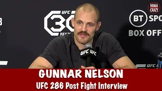 Gunnar Nelson talks sub win over Bryan Barberena, history with Leon Edwards and UFC Dublin | UFC 286