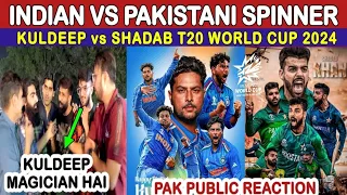 Top Spinner INDIA vs PAKISTAN T20 World Cup 2024 | Pakistani Public Reaction
