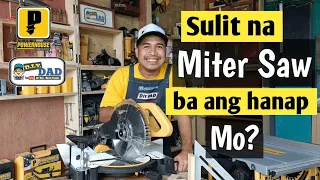 Powerhouse Compound Miter Saw Unboxing & Review | Sulit na Miter Saw