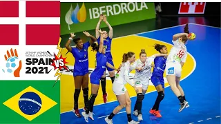 Denmark Vs Brazil Handball Women's World Championship Spain 2021