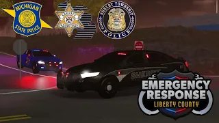 Multi-Agency Response To Armed Robbery | ERLC Roblox