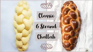 How to Braid 6 Strand Challah | Classic Six Strand Challah