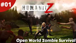 Project Zomboid Like Open World Isometric Zombie Survival - Humanitz - #01 - Gameplay