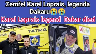 Karel Loprais funeral|Karel Loprais,  legend of Dakar, has died|Zemřel Karel Loprais, legenda Dakaru