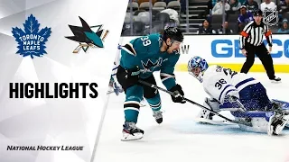 Сан-Хосе - Торонто / NHL Highlights | Maple Leafs @ Sharks 3/3/20