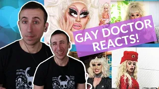 Gay doctor and unhhhh cure alcoholism! Reaction to ep 62 Drinking with trixie and katya