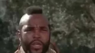 Funny MR.T : I AIN'T GETTING ON THAT PLANE