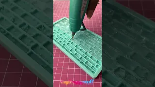 Making Hot Glue Bricks for an Upcoming Project