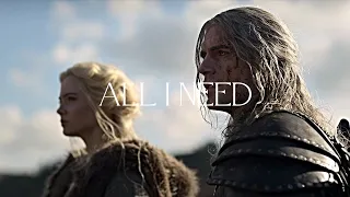 (The Witcher) Geralt & Ciri || All I Need