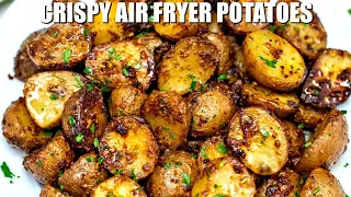 How to Make Crispy Air Fryer Potatoes - Sweet and Savory Meals