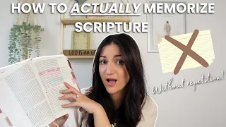 Scripture Memorization - How to ACTUALLY Memorize Bible Verses