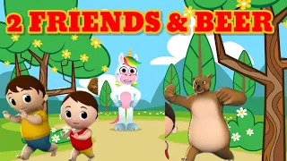 THE BEAR AND THE TWO FRIENDS, (Full HD Story) - Stories For Kids , STORIES - Kids Story , #cartoon