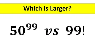 Olympiad | Which is Larger? | A Nice Exponent and Factorial Math Simplification |  @TheMathScholar23