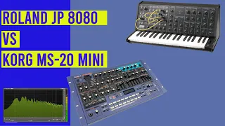 JP 8080 vs Korg MS20 mini - feat. the 5 best Kai Tracid trance arpeggios (Digital/Analog)