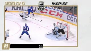 Gagarin Cup Playoffs in 60 seconds — 4 March 2021