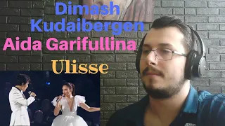 Italian guy reacting to Dimash Kudaibergen & Aida Garifullina - ULISSE BEAUTIFUL OPERA REACTION