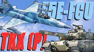 The BEST 11.0 Ground RB combo | TKX-P and F5E-FCU | War Thunder Alpha Strike