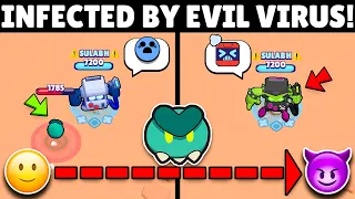 If Brawl Stars Get Infected by Evil Virus | Brawl Stars #biodome