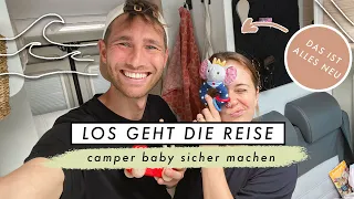 Der erste Urlaub zu dritt - die letzten Vorbereitungen am Camper | MANDA Vlog