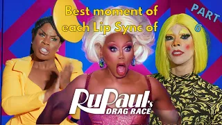 Best moment of each LIP SYNC of Drag Race // PART 6