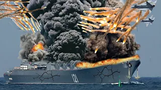 13 Minutes Ago, Russia's 2 Largest Nuclear Carriers Are Destroyed by US F-16s