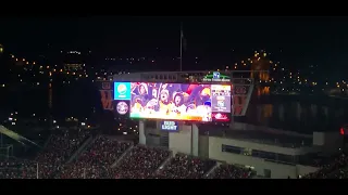 Germaine Pratt's game winning interception crowd reaction