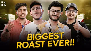 Biggest Roast Ever!! | @CarryMinati, @sc0utOP, @triggeredinsaan & @MortaLyt | Playground #GameKyaHai