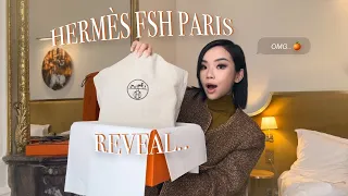 WOW.. HERMÈS FSH PARIS REVEAL & UNBOXING: EXOTIC TOUCH BAG, BIRKIN OR KELLY? | WILLABELLE ONG