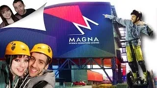 Steph n Jeff go to Magna Science Adventure Centre!