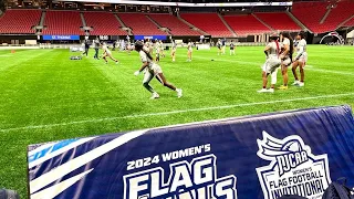 Mercedes-Benz Stadium hosts college Flag Football Finals for fourth straight year