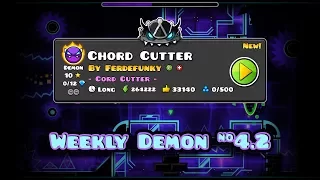 Weekly Demon #04.2 | Chord Cutter by FerdeFunky | All Coins | GD 2.11