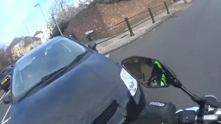 UK Bikers vs Angry, Stupid Drivers #24